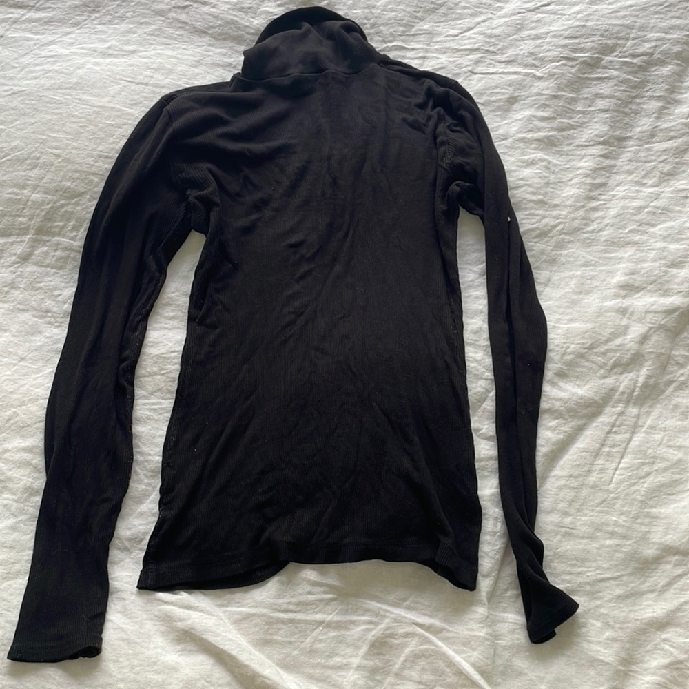 Black turtleneck